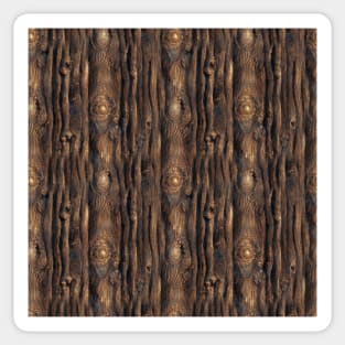 Natural Wood pattern, model 4 Sticker